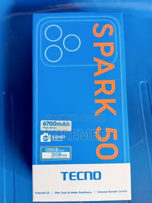 New Tecno Spark 50 128 GB Blue