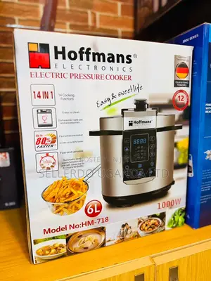 Hoffmans Electric Pressure Cooker 6 Liters