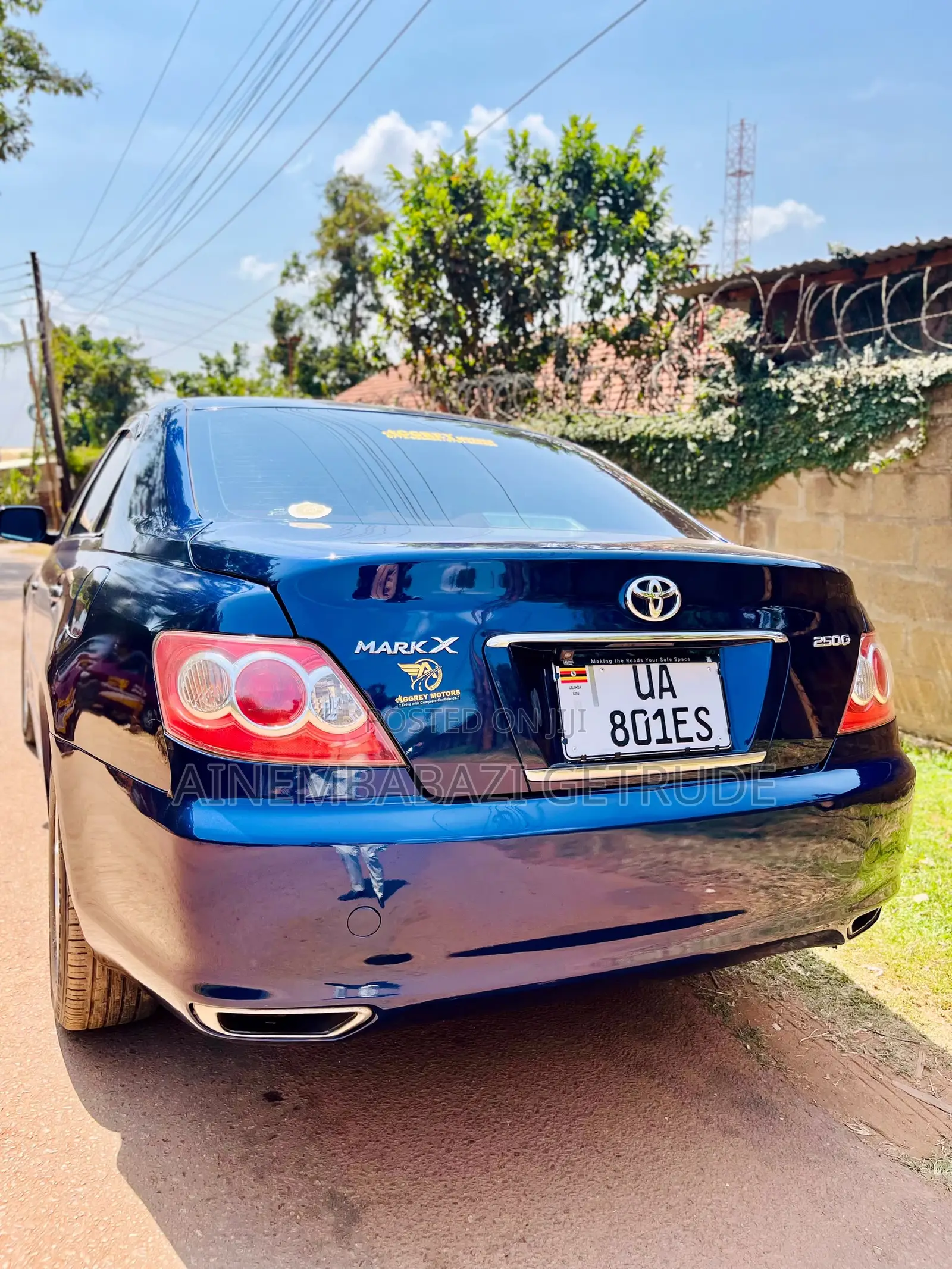 Toyota Mark X 2008 Blue