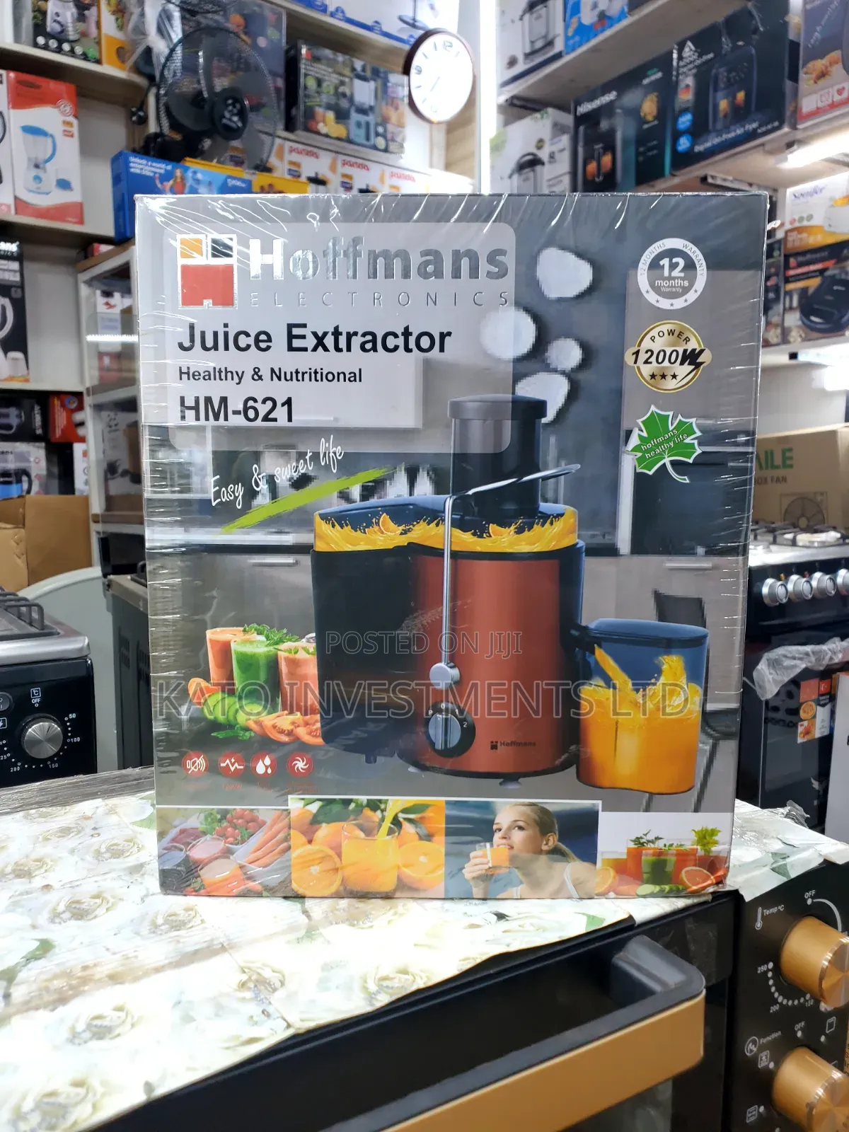 Electric Hoffmans Juice Extractor Hm-621