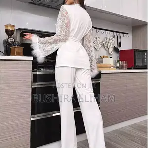 White Bridal Robe Pyjamas