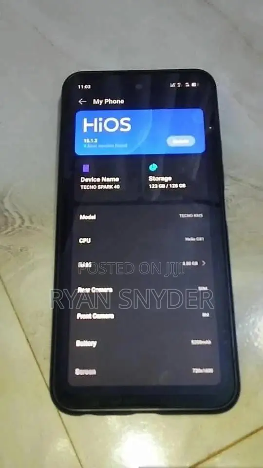 Tecno Spark 40 128 GB Black