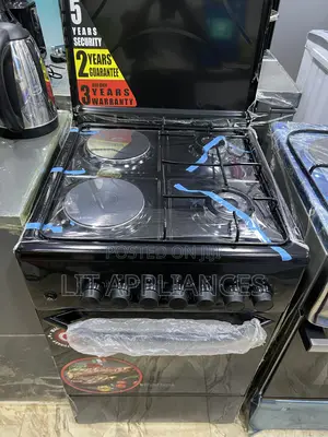 Blueflame 50*50, 2gas + 2hotplates,Electric Oven and 5years Warranty