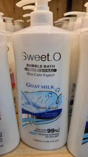 1.38l Sweet. O Bubble Bath Shower Gel Skin Care Organic Body Wash