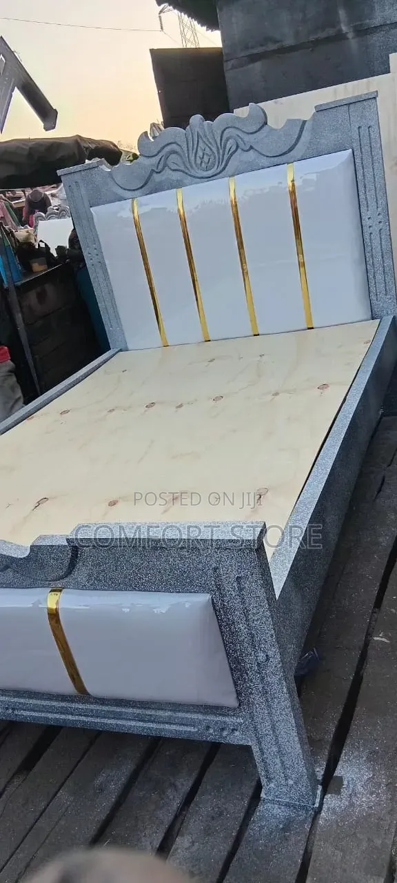 Simple 5by6 Wooden Bed