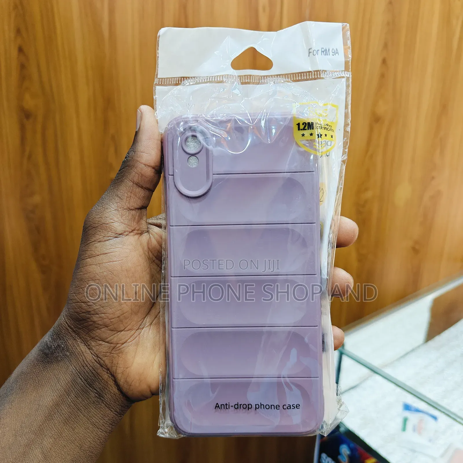 3d Grid Down-Jacket Silicone Cover for Xiaomi Redmi 9a (Shockproof)