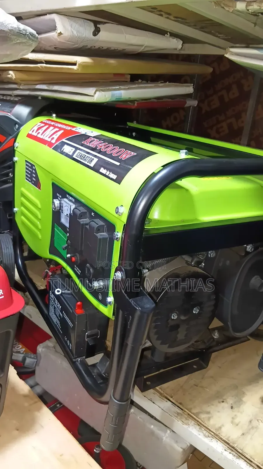 Kama Gasoline Generator Km 4000w