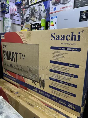 Saachi 43inch Android Tv,Full Hd Resolution,Youtube,Netflix Storage