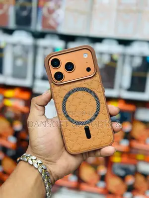 Premium Leather Stitched Case for iPhone 17 Pro