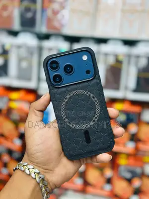 Premium Leather Stitched Case for iPhone 17 Pro