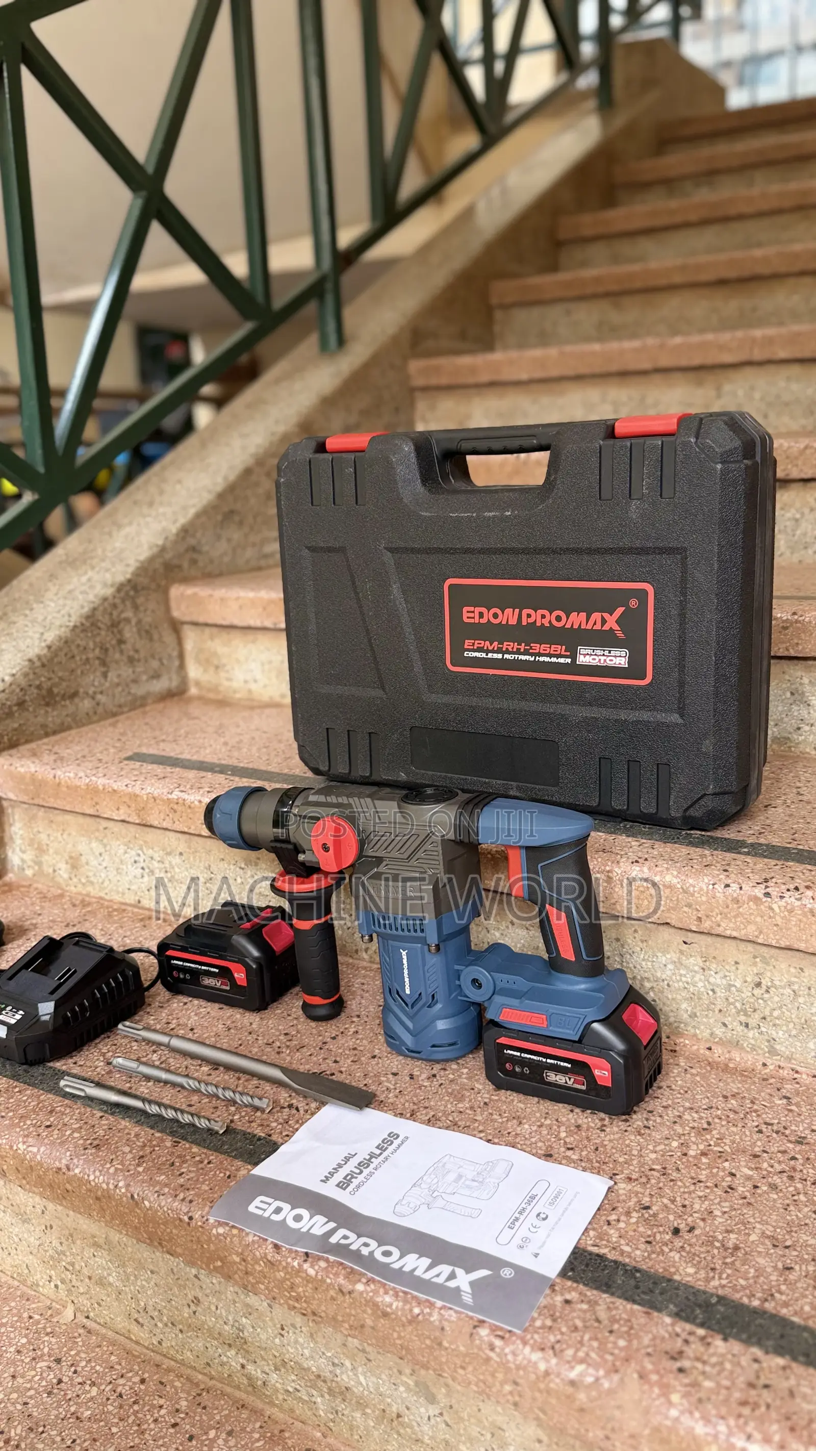 Rottary Hammer Drill Cordless Epm-Rh-36bl