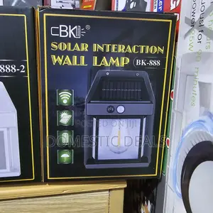 Solar Wall Lantern With Three Modes and Motion Sensor
