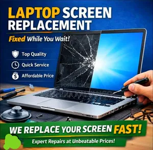 Screen Laptops Replacement , Repair and Maintenance