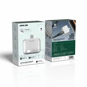 Green Lion Auto-Disconnect Smart Charger – 18w Pd Usb-C Wall Adapter