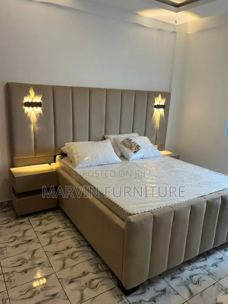 5by6 Lap Bed With Two Bedside Drawer