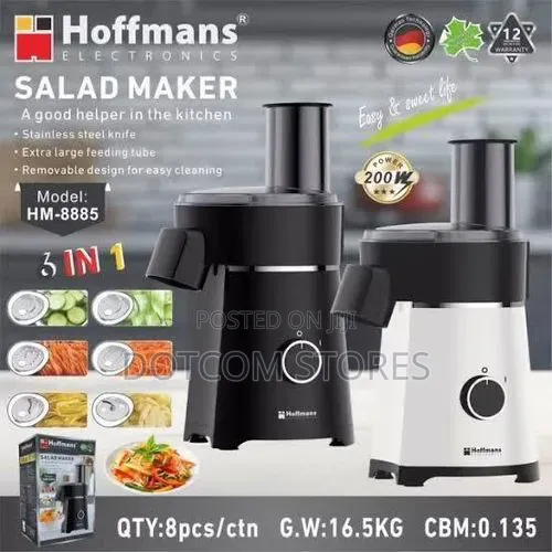 Multifunctional Hoffmans Hm-8885 Salad Maker