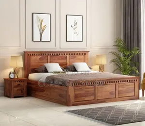 6by6 Mahogany Bed