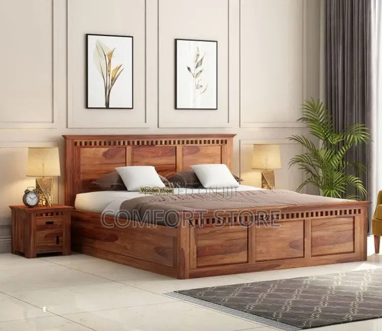 6by6 Mahogany Bed