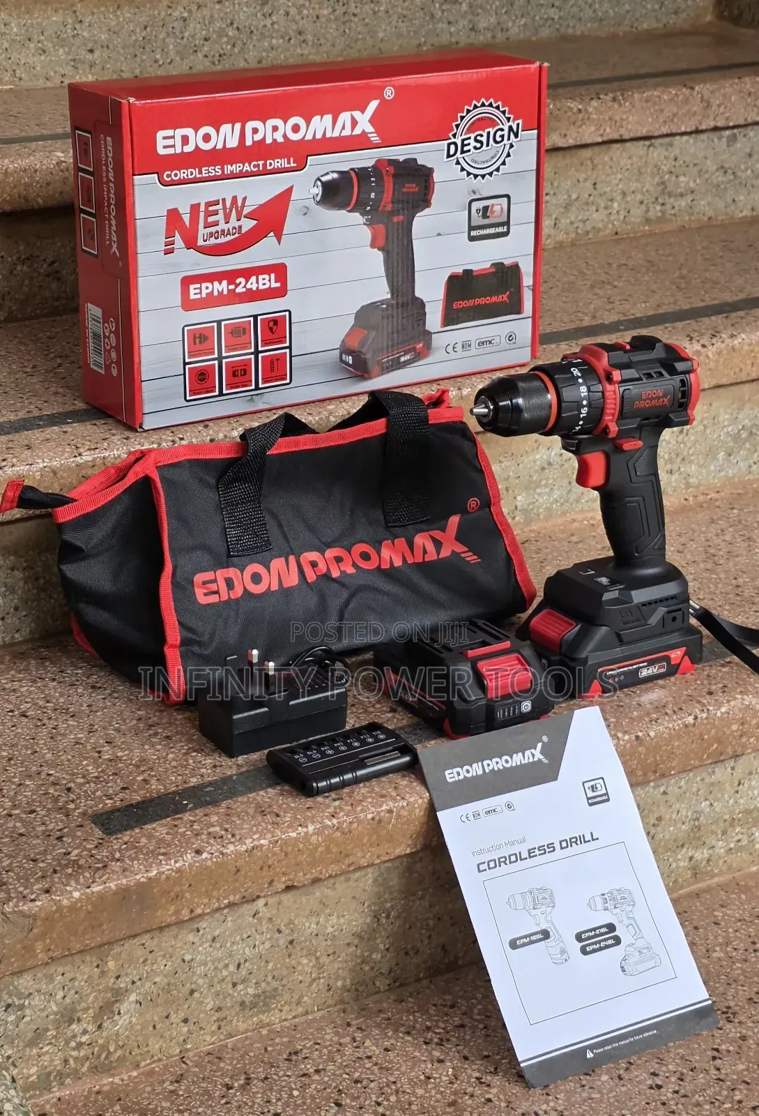 Cordless Drill(Epm-24bl)