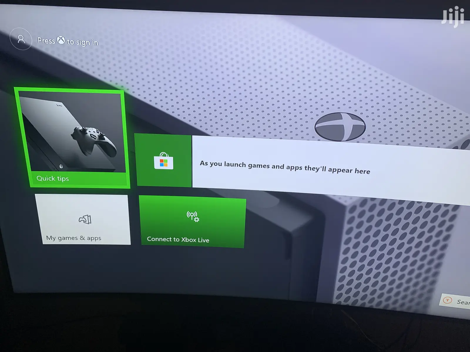 Xbox One S 4K Uk Used With One Controller And One Game