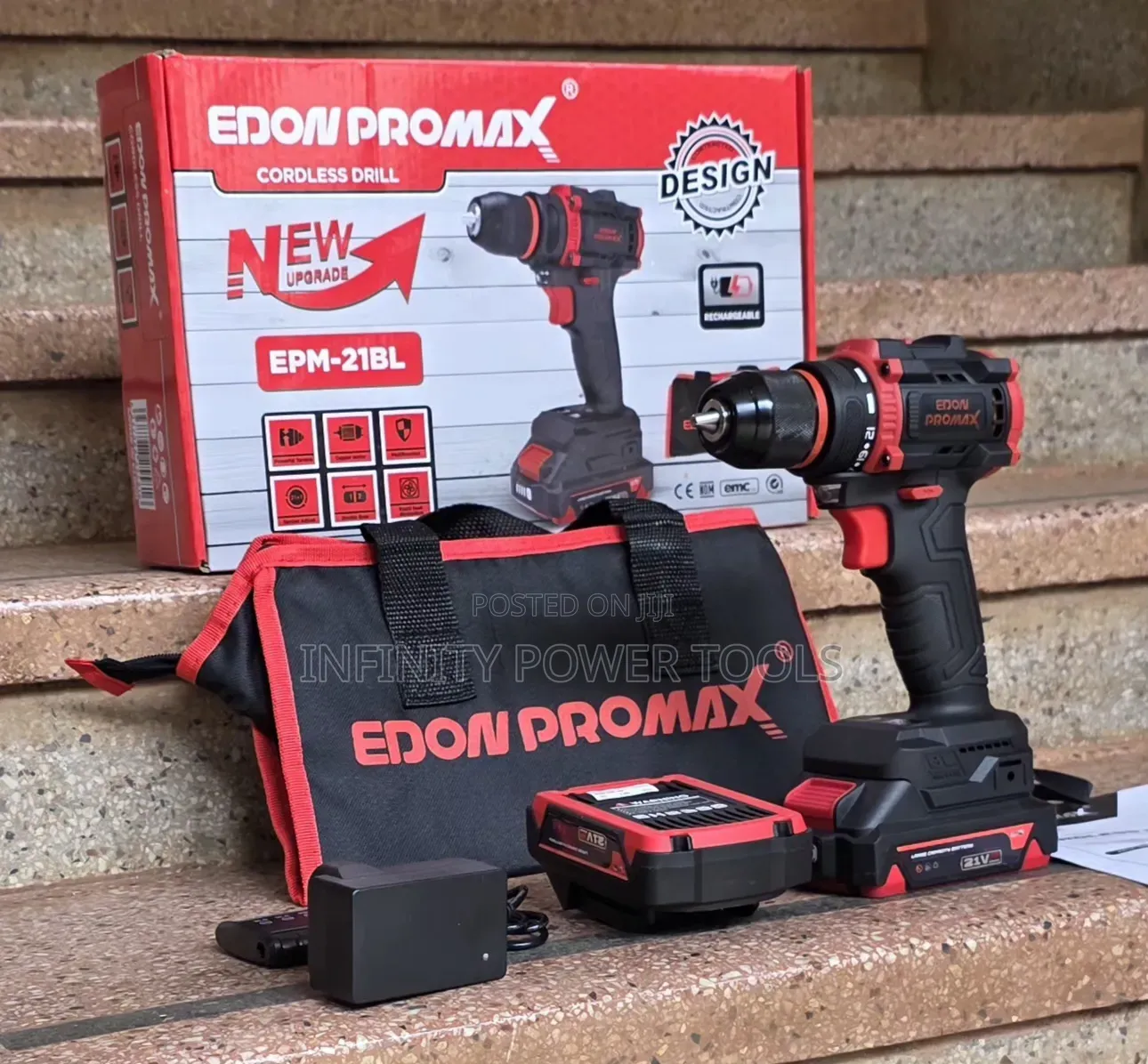Cordless Drill(Epm-21bl)
