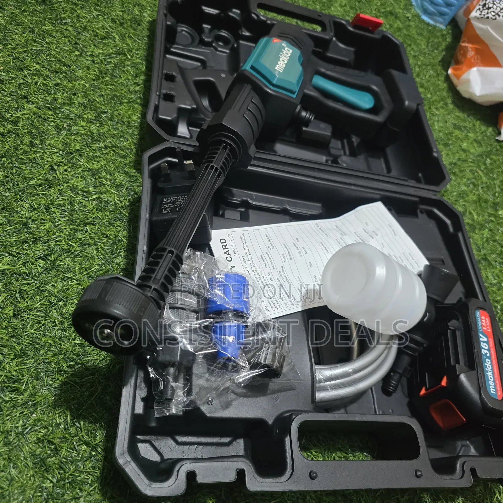 Meakida 36v Cordless Pressure Washer Kit