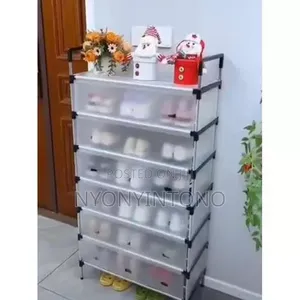 7layer Dust Proof Shoe Rack