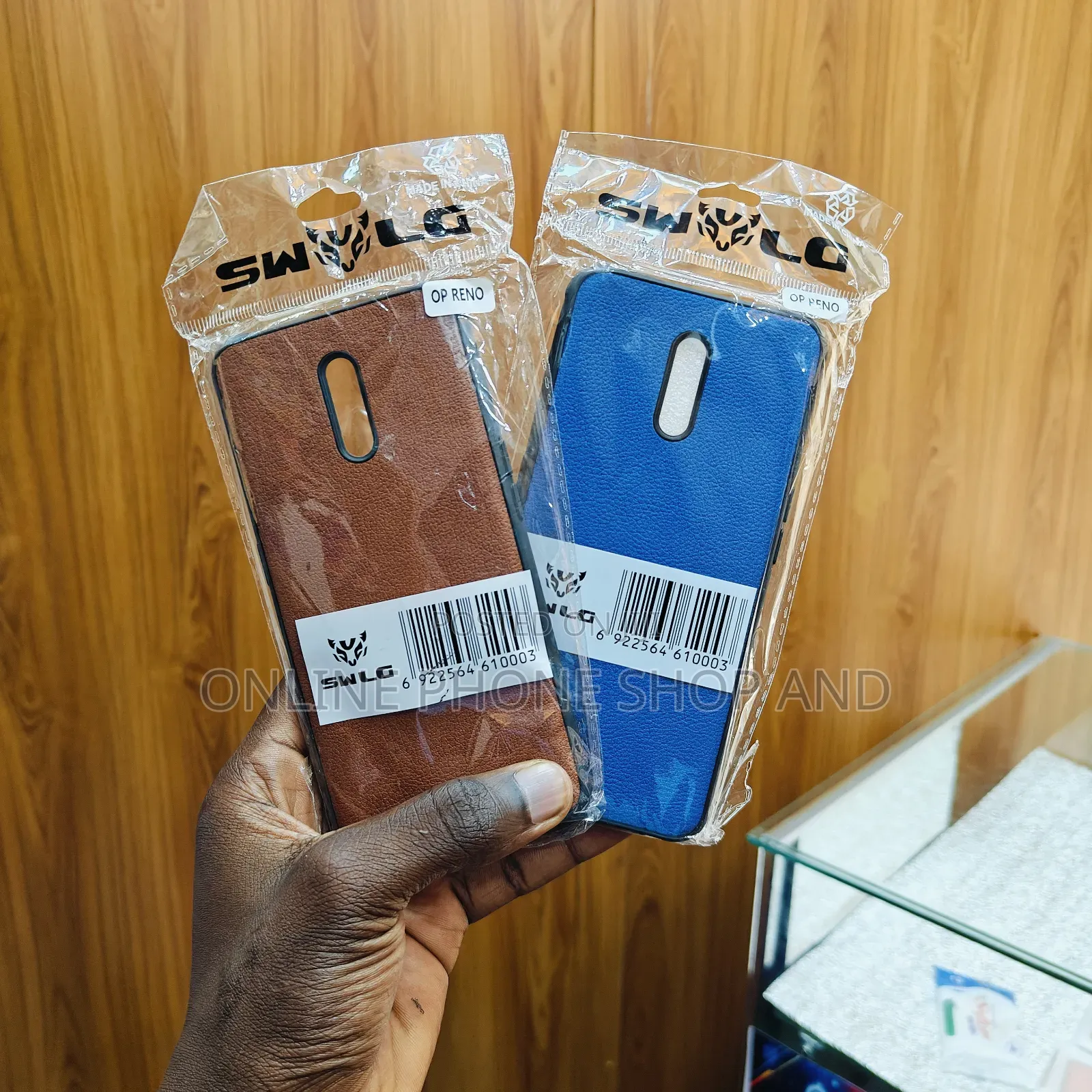 Luxury Leather Back Cover for Oppo Reno