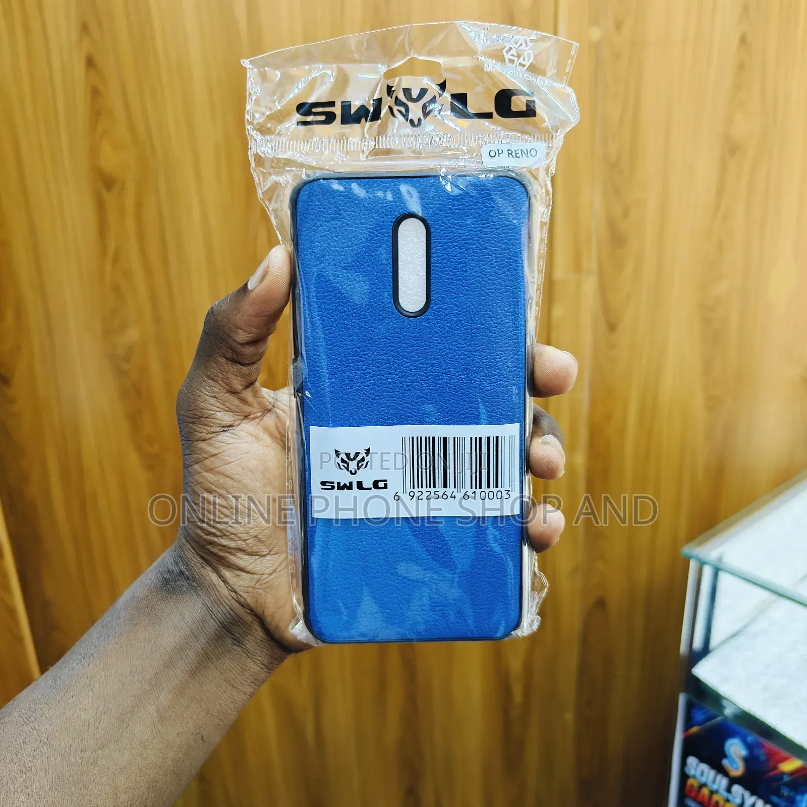 Luxury Leather Back Cover for Oppo Reno