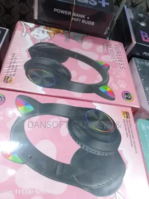 Cat Ear RGB Wireless Headphones