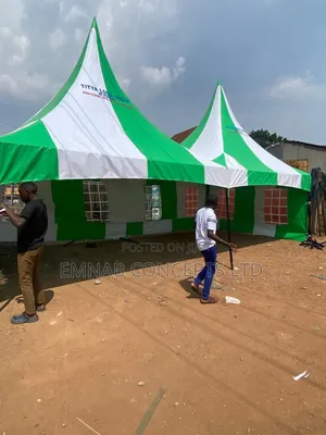 Mixed Color Hundred Seaters Tent