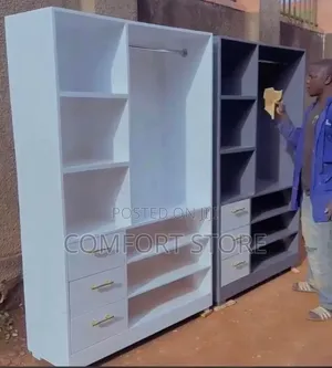 Open Classic Movable Wardrobe