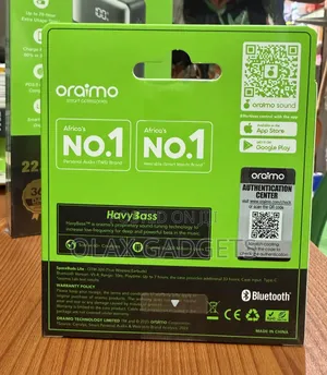 Oraimo SpaceBuds Lite OTW-324 Bluetooth Wireless Earbuds With Bass