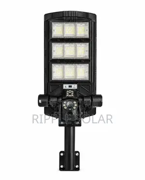 450W Solar CCTV Street Light V380 Camera WiFi Security Light