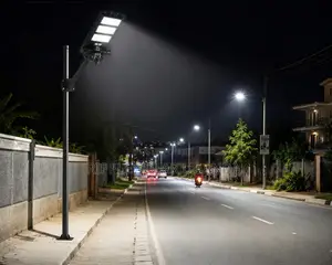 450W Solar CCTV Street Light V380 Camera WiFi Security Light