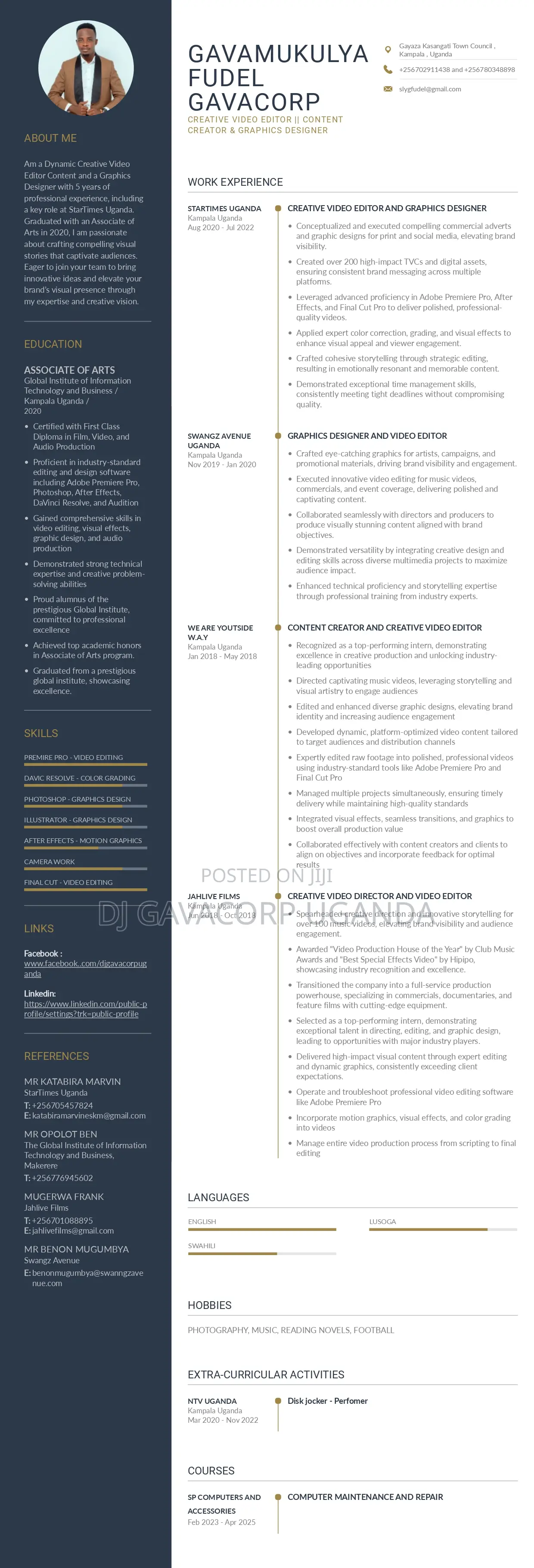Creative Video Editor | Graphics Designer | Content Creator