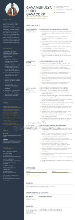 Creative Video Editor | Graphics Designer | Content Creator