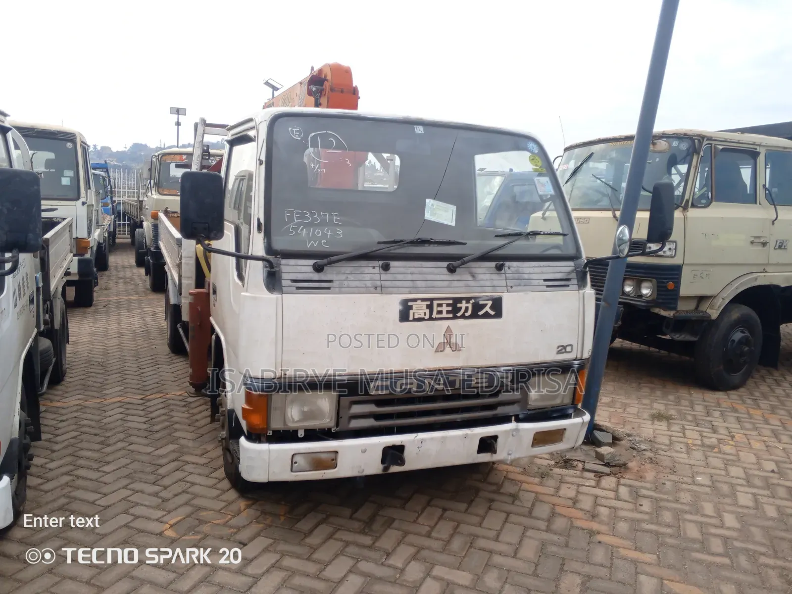 Canter Crane Self Loader