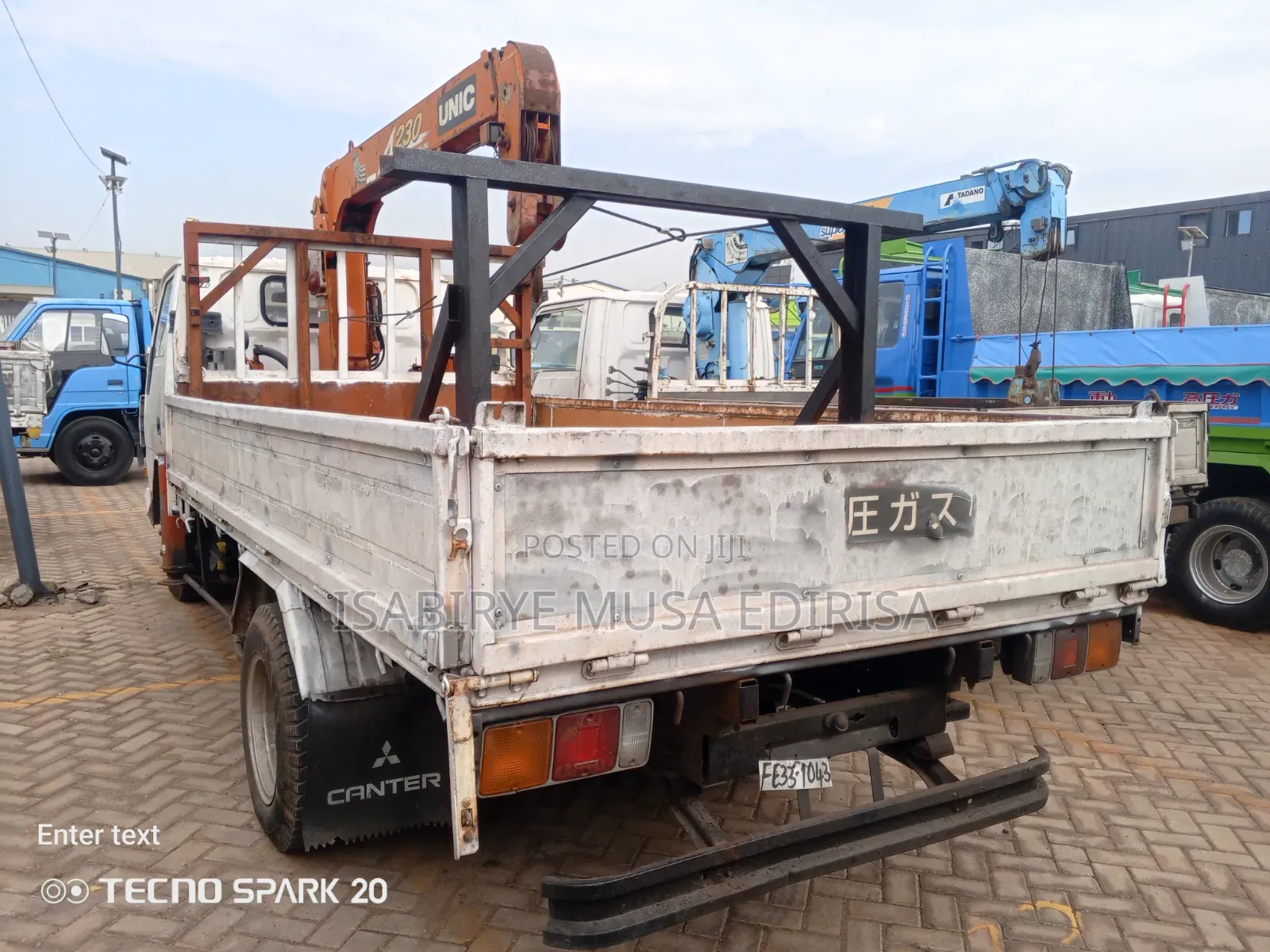 Canter Crane Self Loader
