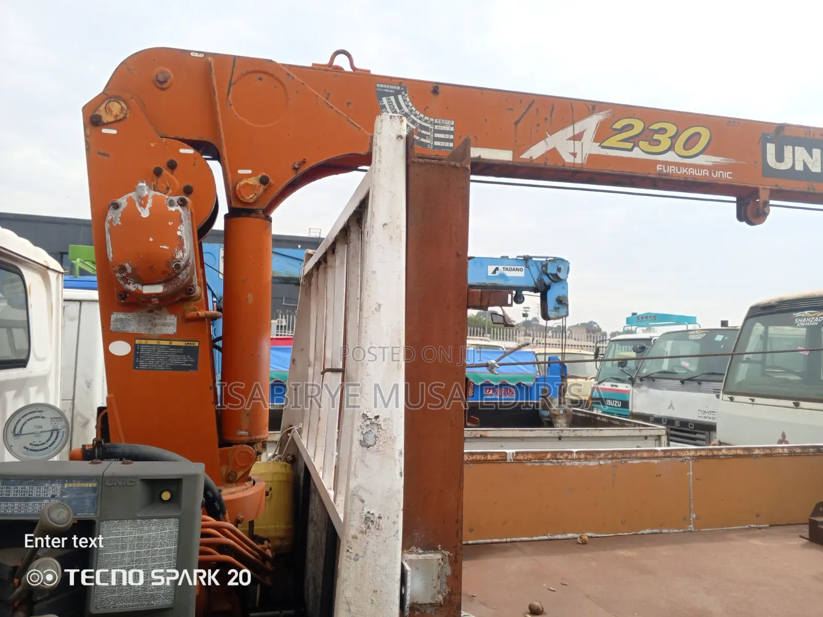Canter Crane Self Loader