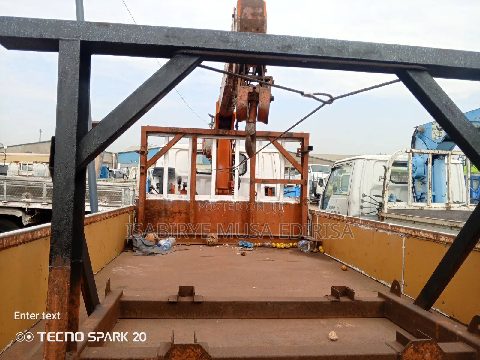 Canter Crane Self Loader