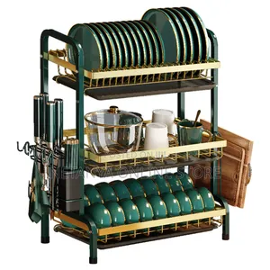 Multifunctional 3 Layer Dish Rack