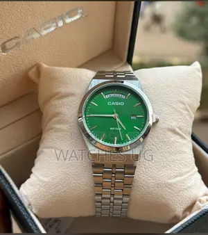 Slim Casio Full Date Watch