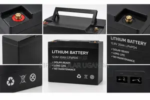 12.8V 20Ah LiFePO4 Lithium Battery Solar Deep Cycle Battery