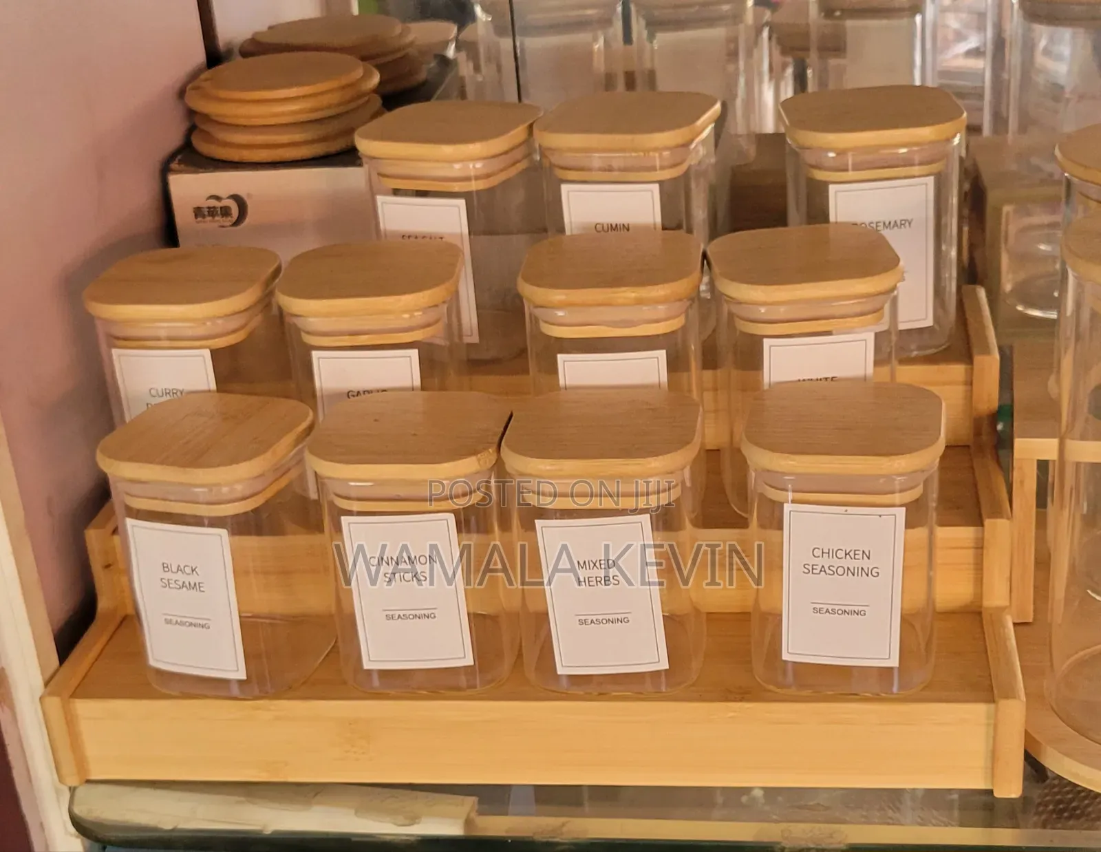 Organized Spice Rack Set