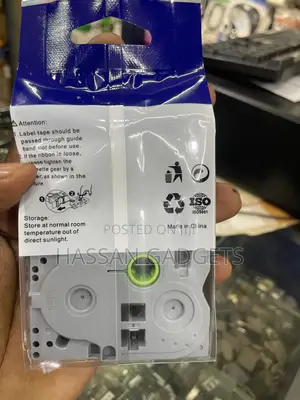 Label Printer Tape 12mm Label Tape Casssette