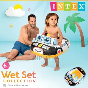 Intex Inflatable Cute Lil Police Cruiser Floater