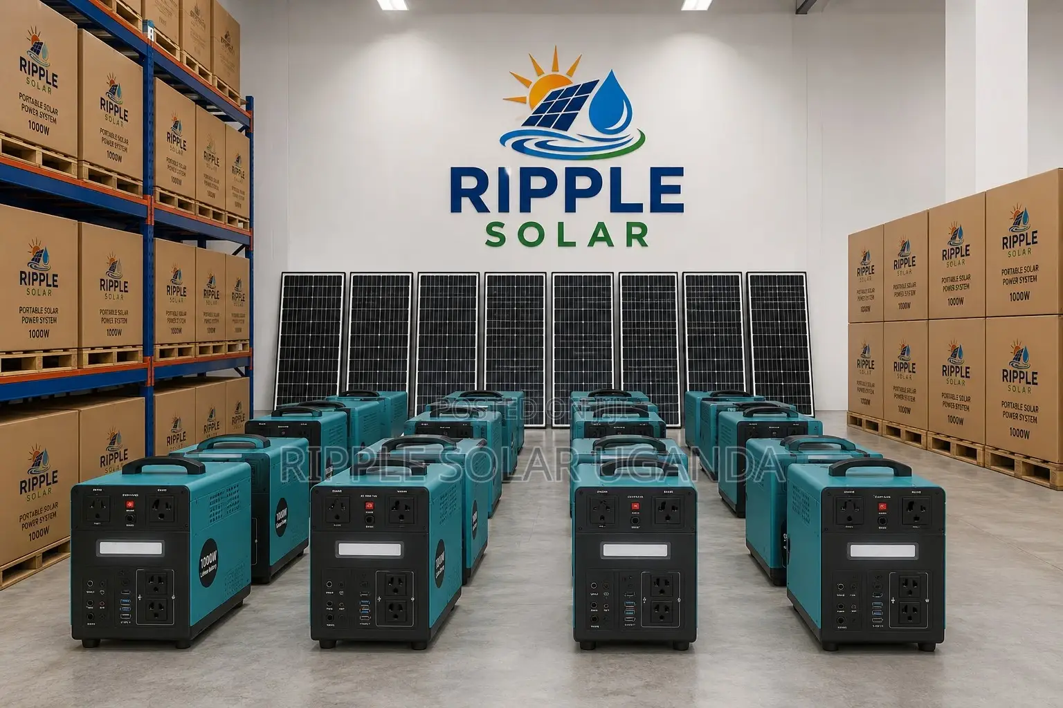 1000w Portable Solar Power System Lifepo4 Battery With 180w Panel