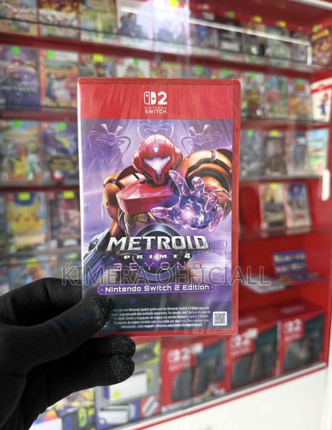 Metroid Prime 4 Beyond Nintendo Switch 2 Edition Game Cd