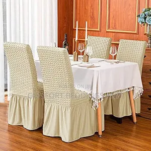 Dining Chair Covers Six Pieces Green